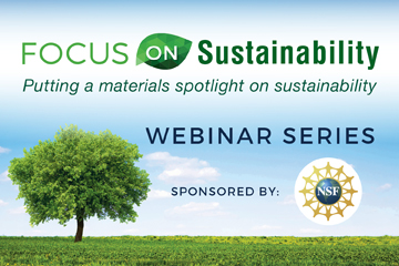 Focus on Sustainability Webinar Series