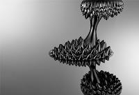 Ferrofluids are colloidal liquids made of nanoscale ferromagnetic particles suspended in a carrier fluid. 